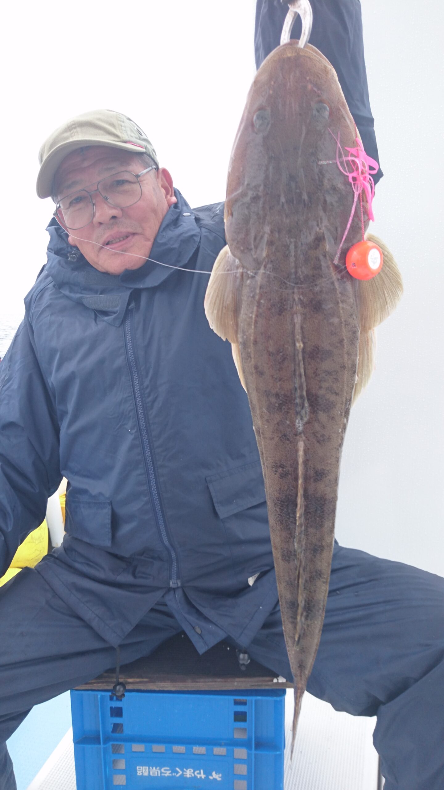 マゴチの釣果写真（タイラバで釣れた実釣）